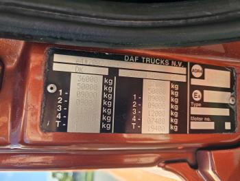 DAF CF 510 8x2 / PALFINGER 110 tm - JIB - WINCH